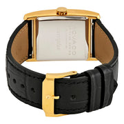 Movado Heritage Mother of Pearl White Dial Black Leather Strap Watch For Women - 3650050