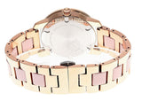 Movado Bold Rose Gold Dial Two Tone Steel Strap Watch for Women - 3600639