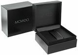 Movado Bold Crystals Black Dial Black Steel Strap Watch for Women - 3600576