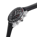 Tag Heuer Carrera Porsche Chronograph Special Edition Black Dial Black Leather Strap Watch for Men - CBN2A1F.FC6492