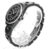 Chanel J12 Quartz Black Dial Black Steel Strap Watch for Women - J12 H5695