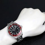 Jam Tangan Pria Tag Heuer Aquaracer Dial Hitam dengan Tali Baja Perak - WAY101B.BA0746