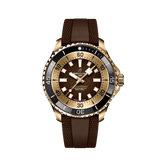 Breitling Superocean Automatic 44 Brown Dial Brown Rubber Strap Watch for Men - N17376201Q1S1