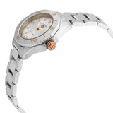 Tag Heuer Aquaracer Professional 200 Quartz Diamonds White Dial Silver Steel Strap Watch for Women - WBP1450.BA0622