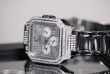 Guess Deco Multifunction Quartz Silver Dial Silver Steel Strap Watch For Women - GW0472L1