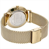 Coach Perry Silver Dial Gold Mesh Bracelet Watch for Women - 14503385