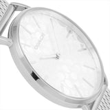 Coach Perry Quartz Silver Dial Silver Mesh Bracelet Watch for Women - 14503384