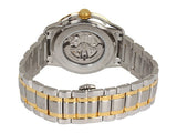 Bulova BVA Skeleton Silver Dial Two Tone Steel Strap Watch for Men - 98A123