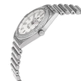 Breitling Chronomat 32 Diamonds White Dial Silver Steel Strap Watch for Women - A77310591A1A1