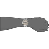 Armani Exchange Hampton Chronograph Grey Dial Grey Steel Strap Watch For Men - AX2194