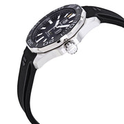Tag Heuer Aquaracer Calibre 5 Automatic Black Dial Black Rubber Strap Watch for Men -  WAY211A.FT6151