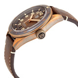 Tag Heuer Autavia 42mm Brown Dial Brown Leather Strap Watch for Men - WBE5191.FC8276