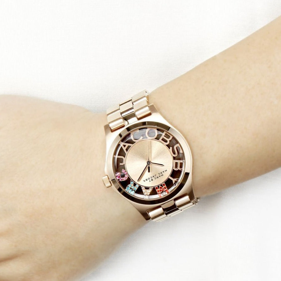 Marc by Marc Jacobs Henry Silver Rose Gold Watch Marc by Marc Jacobs Women main image 4