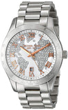 Michael Kors Layton Silver Dial Silver Steel Strap Watch for Women - MK5958