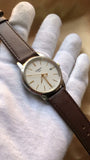 Tissot T Classic Dream White Dial Brown Leather Strap Watch for Men - T033.410.26.011.01