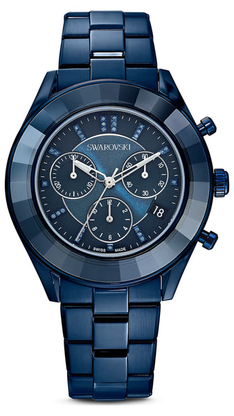 Amazon.com: Swarovski Octea Chrono Watch, Gray Swiss-Made