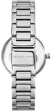 Michael Kors Skylar Quartz White Dial Silver Steel Strap Watch For Women - MK5970