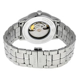 Jam Tangan Pria Tissot T Classic Luxury Powermatic 80 Dial Hitam Tali Baja Perak - T086.408.11.056.00