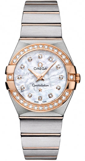 Omega Constellation Ladies 18K Gold & Stainless Steel Quartz Bracelet – ELI  ADAMS JEWELERS