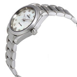 Omega Seamaster Aqua Terra Quartz Diamonds Mother of Pearl Dial Silver Steel Strap Watch for Women - 220.10.28.60.55.001