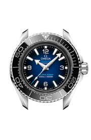 Omega Planet Ocean 6000M Co Axial Master Chronometer 45.5mm Blue Dial Black Rubber Strap Watch for Men - 21532462103001