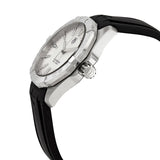 Tag Heuer Aquaracer Quartz White Dial Black Rubber Strap Watch for Men - WAY1111.FT8021