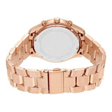 Michael Kors Briar Quartz Rose Gold Dial Rose Gold Steel Strap Watch For Women - MK6465