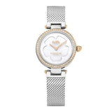 Coach Park Mother of Pearl Dial Silver Mesh Bracelet Watch for Women - 14503510