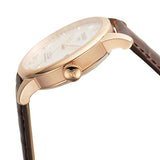 Tissot Le Locle Powermatic 80 Silver Dial Brown Leather Strap Jam Tangan Untuk Pria - T006.407.36.033.00