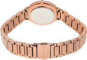Michael Kors Portia Analog Quartz Rose Gold Dial Rose Gold Steel Strap Watch For Women - MK3839