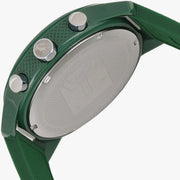 Lacoste 12.12 Chronograph Green Dial Green Silicone Strap Watch for Men - 2010973