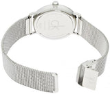 Calvin Klein Surround Silver Dial Silver Mesh Bracelet Watch for Men - K3W21126