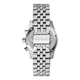 Michael Kors Runway Chronograph Black Dial Silver Steel Strap Watch For Women - MK5708