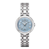 Tissot Bellissima Small Lady Light Blue Dial Silver Steel Strap Watch for Women - T126.010.11.133.00