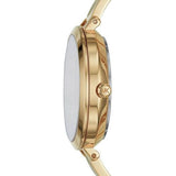 Michael Kors Jaryn Analog Quartz Gold Dial Gold Steel Strap Watch For Women - MK3546