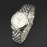 Jam Tangan Tissot Le Locle Automatic Silver Dial Silver Steel Strap Untuk Wanita - T006.207.11.038.00