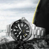 Tag Heuer Aquaracer Black Dial Watch for Men - WAY211A.BA0928