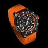 Breitling Endurance Pro Black Dial Orange Rubber Strap Watch for Men - X82310A51B1S1