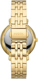 Fossil Jacqueline Moonphase Mother of Pearl Dial Gold Steel Strap Watch for Women - ES5167