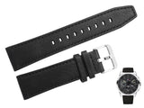 Tommy Hilfiger Decker Black Dial Black Leather Strap Watch for Men - 1791563