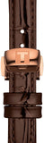 Jam Tangan Tissot Bellissima Automatic Silver Dial Brown Leather Strap Untuk Wanita - T126.207.36.013.00