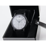 Emporio Armani Luigi Quartz White Dial Black Rubber Strap Watch For Men - AR11136