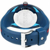 Gucci Sync XXL Quartz Blue Dial Blue Rubber Strap Watch For Men - YA137104