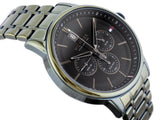 Tommy Hilfiger Quartz Black Dial Black Steel Strap Watch for Men - 1791634