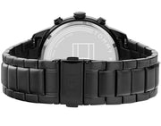 Tommy Hilfiger Jimmy Chronograph Grey Dial Grey Steel Strap Watch For Men - 1791951