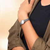 Longines Presence 25.5mm Automatic Stainless Steel Watch untuk Wanita - L4.321.4.72.6