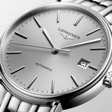 Longines Presence 25.5mm Automatic Stainless Steel Watch untuk Wanita - L4.321.4.72.6