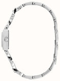 Guess Lily Quartz Silver Dial Silver Steel Strap Watch For Women - GW0528L1