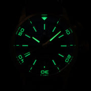 Maurice Lacroix Pontos Diver Limited Edition Black Dial Brown Leather Strap Watch For Men - PT6248-BRZ01-330-3