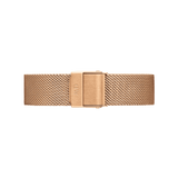 Daniel Wellington Petite Rose Gold Dial Rose Gold Mesh Strap Watch For Women - DW00100472
